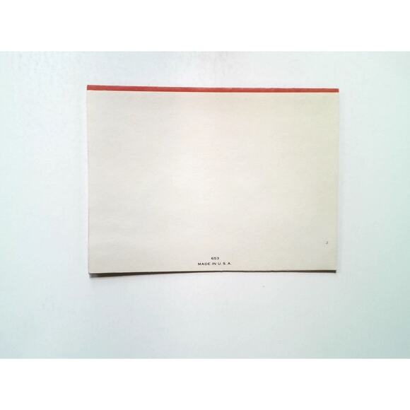 Vintage 1950s Made in USA Christmas Greeting Card Glitter Mouse Mice Design - Picture 4 of 7